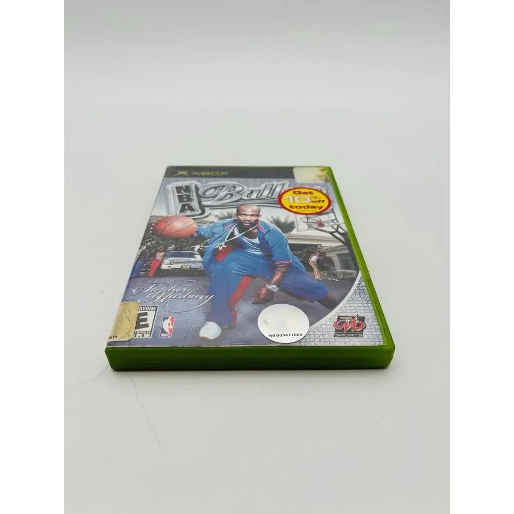 NBA Ballers (Microsoft Xbox, 2004) CIB Tested Working Complete VG Condition